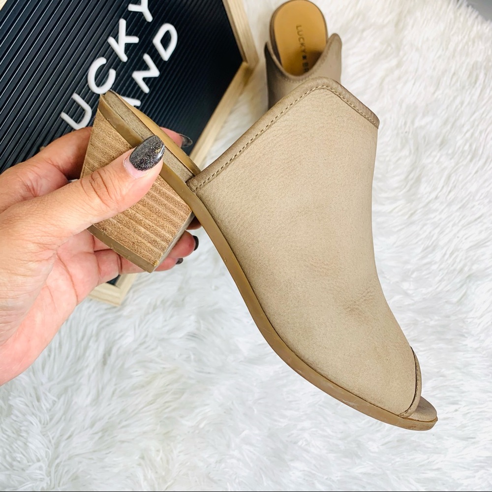 Lucky Brand Baldomero Slide Mules - Picture 3 of 7